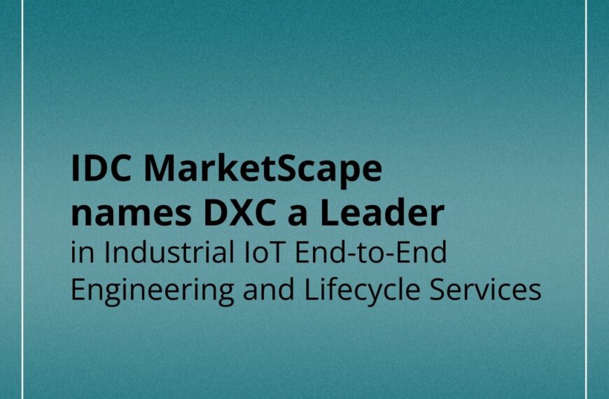 DXC 獲 IDC MarketScap...