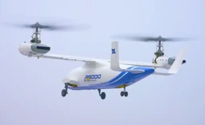 陸自研6噸級傾轉旋翼飛行器「鑭影R6000」首飛​