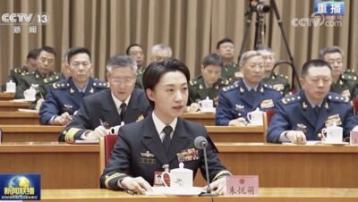 遼寧艦唯一基層女主官朱悅萌已升中校　給新兵建議：第一件事先忘記性別​