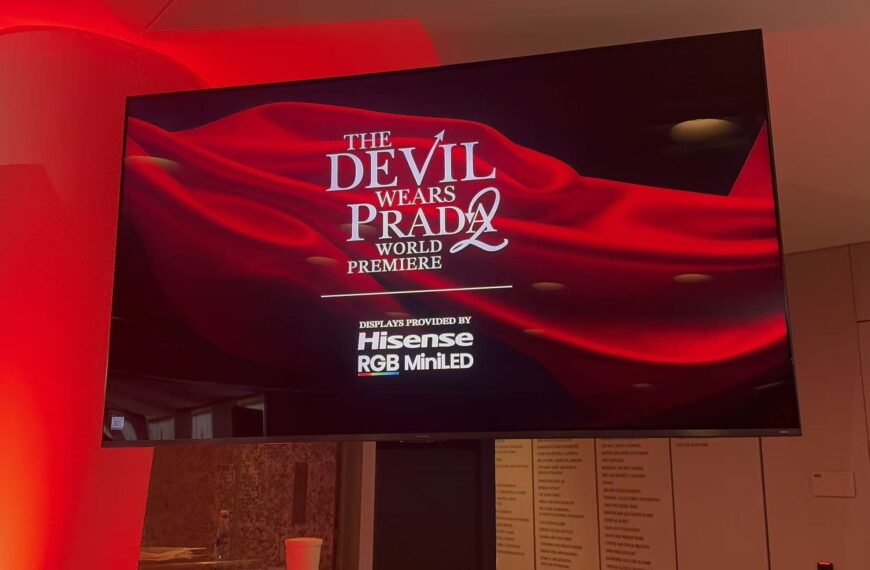 海信以標誌性品牌活動提升時尚與文化格調，慶祝《穿普拉達的女王2》5月1日上映