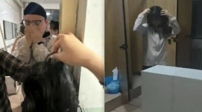 陸男大生戴假髮潛入女宿　躲廁所「偷原味內衣」轉賣​