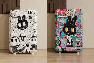 「LABUBU冰箱」被炒至5萬元　網傻眼：不如自己買貼紙貼一貼​